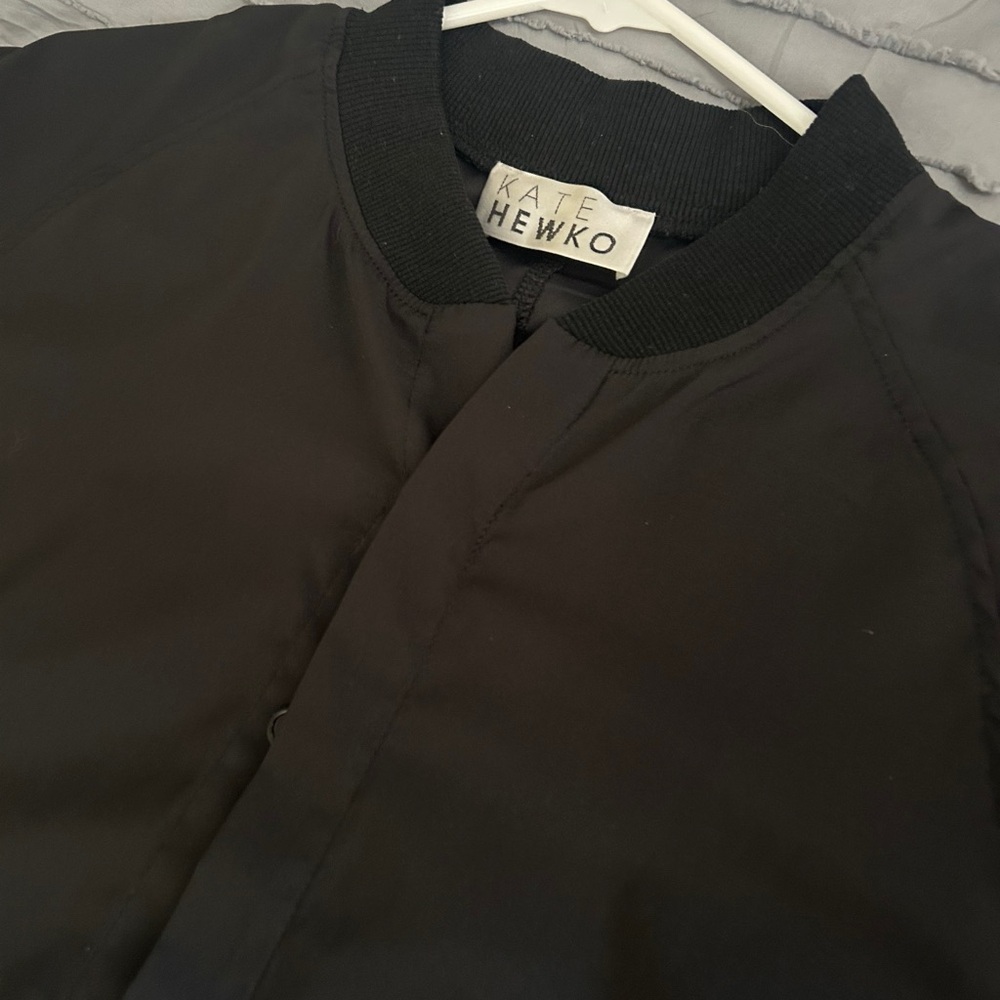 Kate Hewko Black Drop-Crotch Jumper